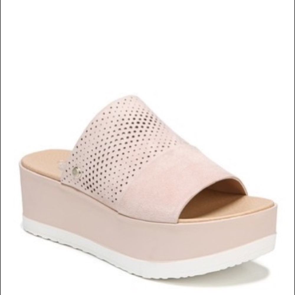 NWOT Dr Scholl’s Slide Wedge Platform Sandal